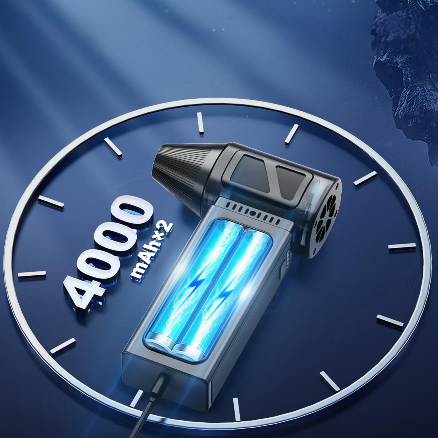 AirBlitz Pro™ — Draadloze Stofblazer