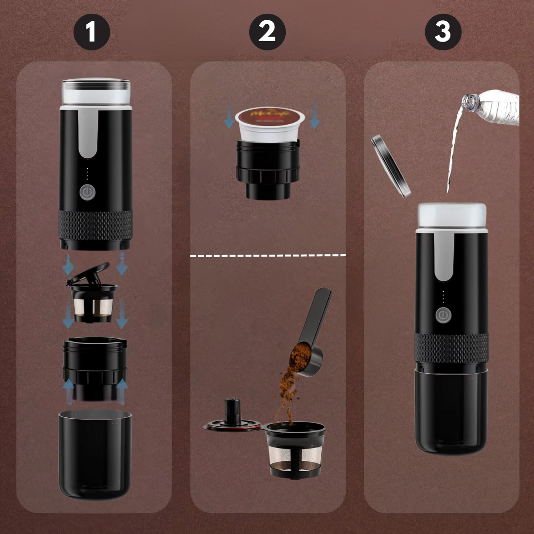 Grind-N-Go Koffiemachine