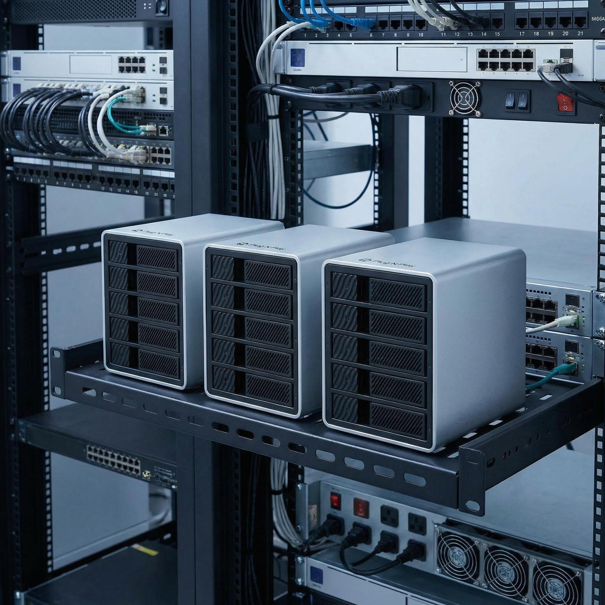 NAS Core Opslaghub 5-Bay 10Gbps