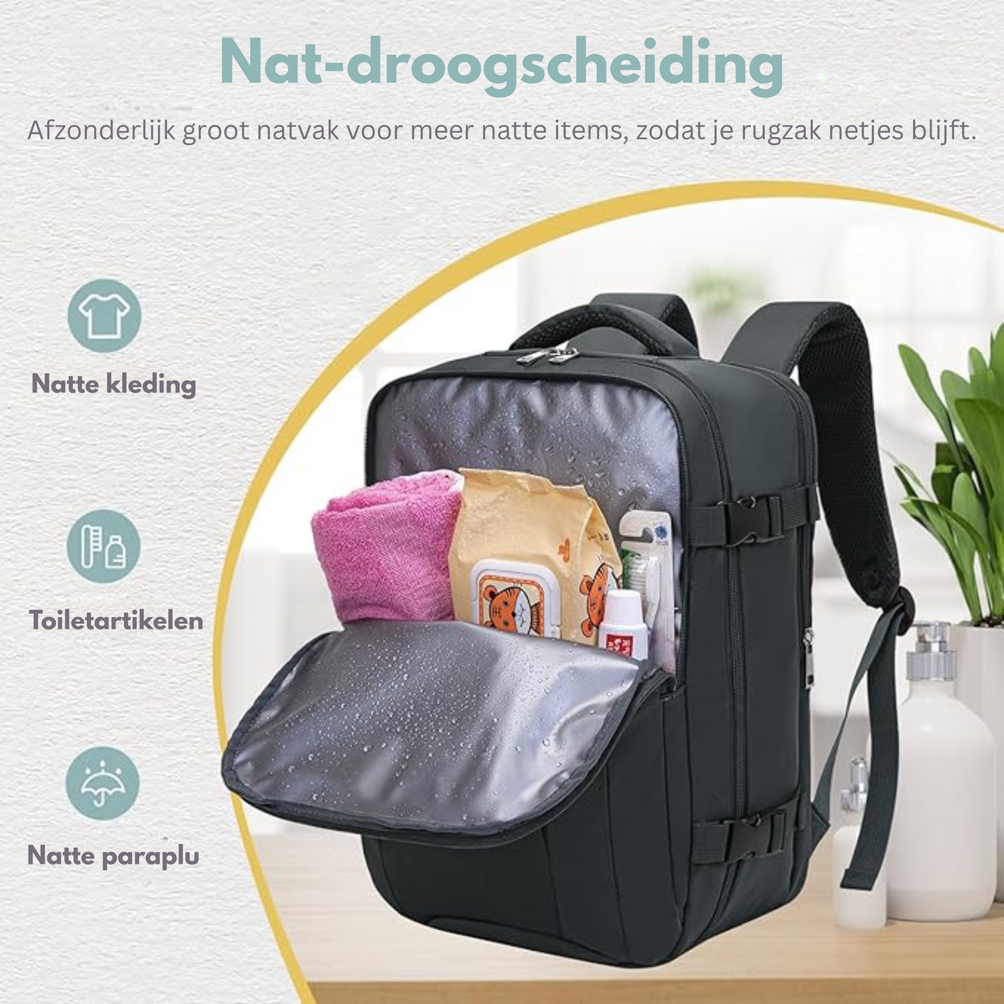 OptiPack™ — Multifunctionele Rugzak