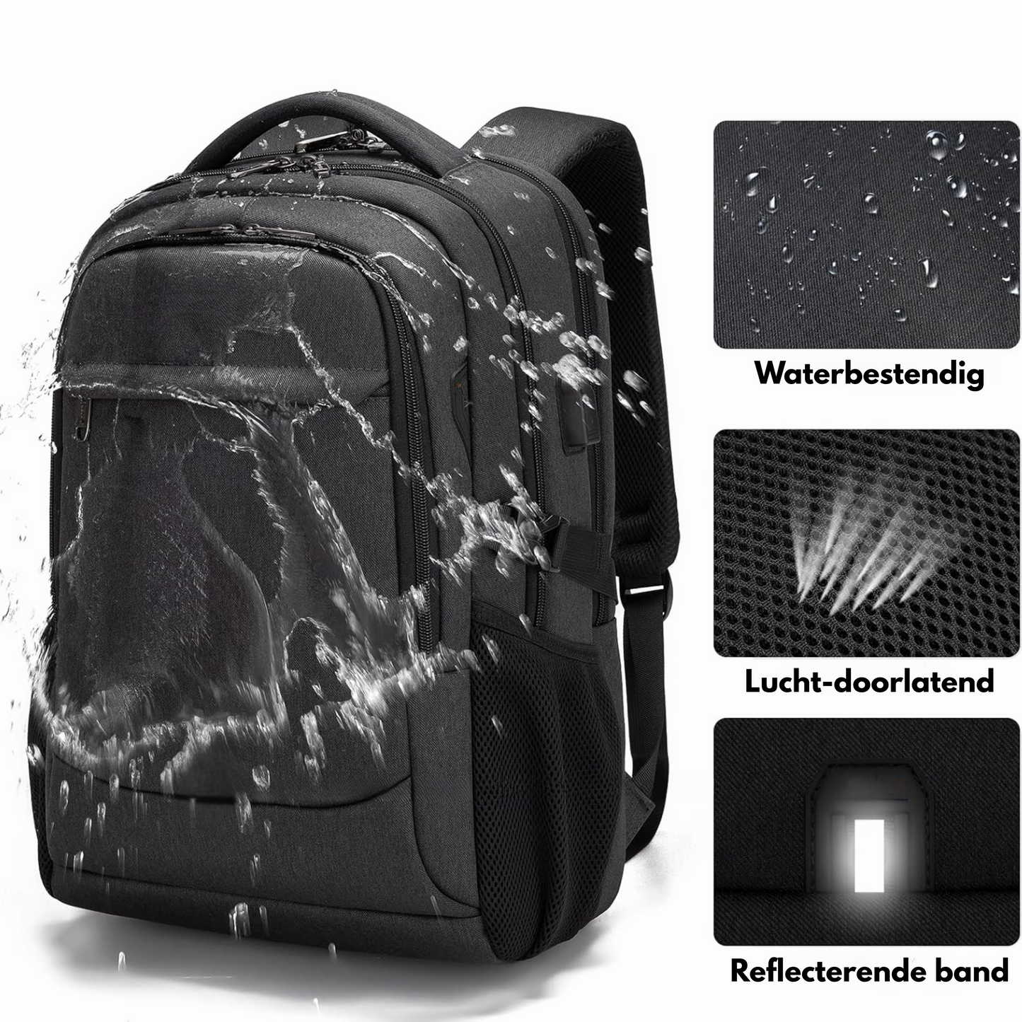 OptiPack™ — Multifunctionele Rugzak